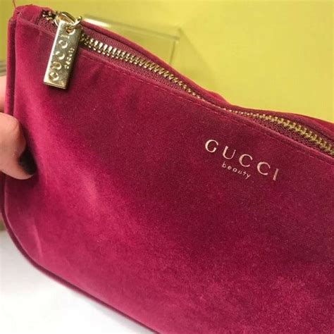 gucci travel makeup bag|gucci makeup bag pink velvet.